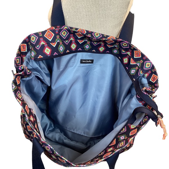 Vera Bradley Expandable Large Tote Bag - Like New - Picture 11 of 14